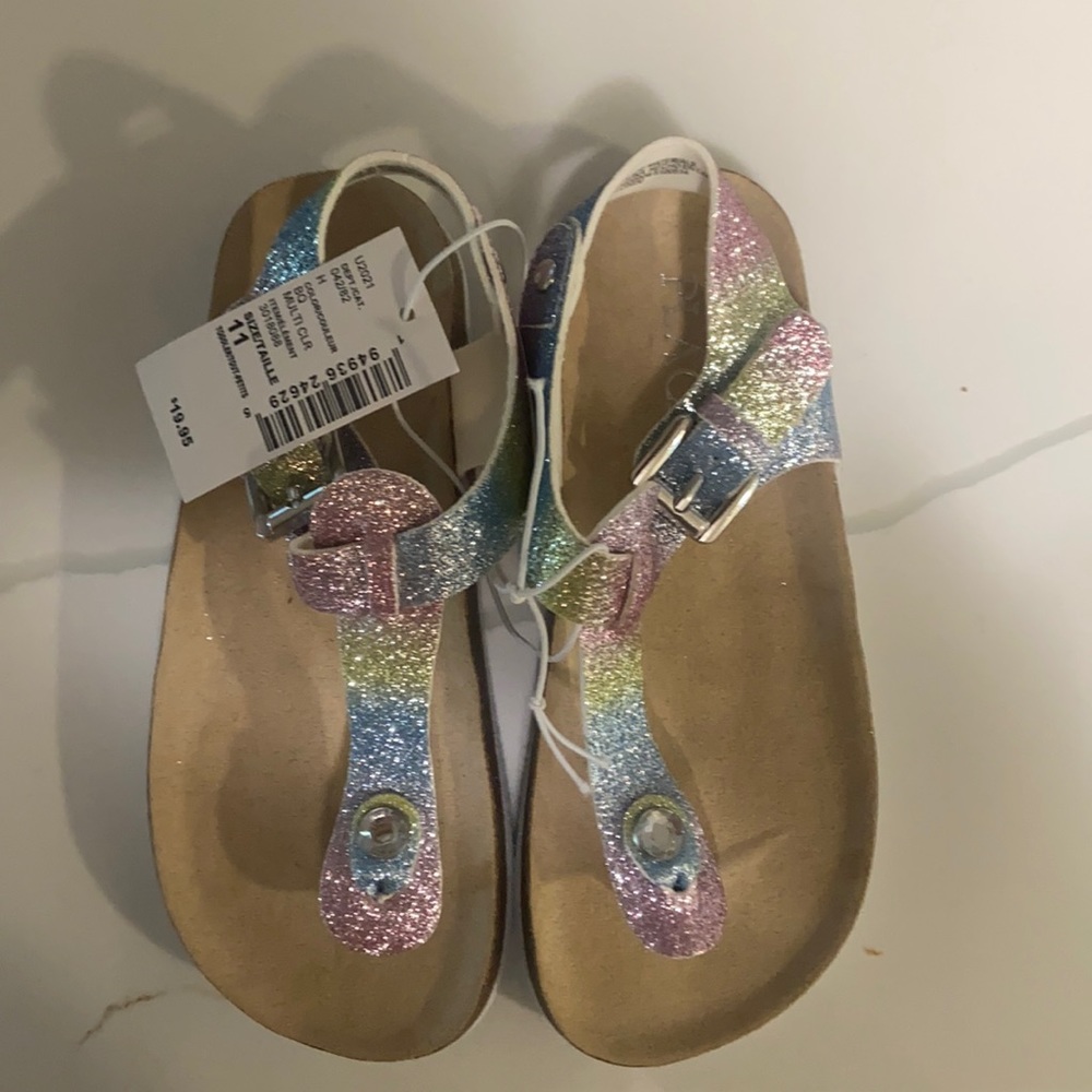 Girls size 11 sandals